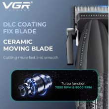 Машинка акумуляторна для стрижки волосся VGR V 0064088 Машинка акумуляторна для стрижки волосся VGR V 0064088