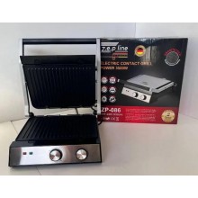Электрогриль контактный прижимной со съемными пластинами Zepline 3500 W ZP 0008688 Электрогриль контактный прижимной со съемными пластинами Zepline 3500 W ZP 0008688
