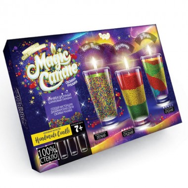 Набор для творчества Magic Candle Danko Toys изготовление свечей (MgC-01-01) 