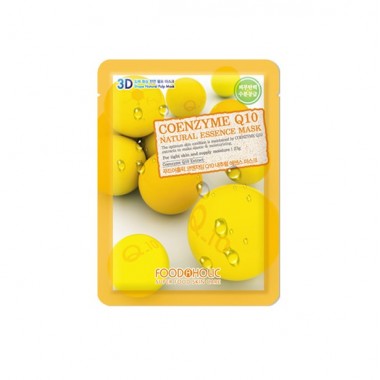 Тканевая маска Food a Holik Natural Essence 3D Mask Коэнзим Q 10