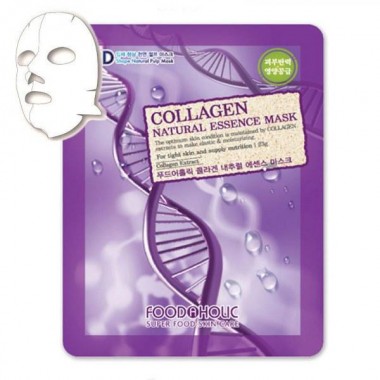 Тканевая маска Food a Holik Natural Essence 3D Mask Коллаген