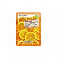 Тканевая маска Food a Holik Natural Essence 3D Mask Апельсин Тканевая маска Food a Holik Natural Essence 3D Mask Апельсин