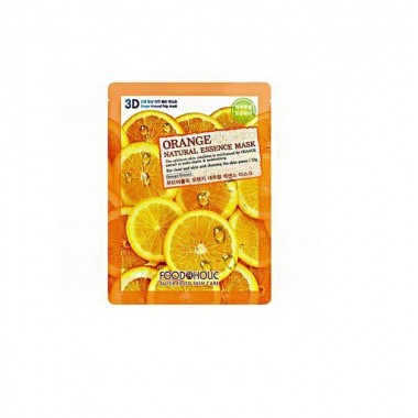 Тканевая маска Food a Holik Natural Essence 3D Mask Апельсин