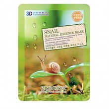 Тканевая маска Food a Holik Natural Essence 3D Mask Улитка Тканевая маска Food a Holik Natural Essence 3D Mask Улитка