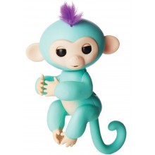 Интерактивная обезьянка Fingerlings бирюзовая Зои Интерактивная обезьянка Fingerlings бирюзовая Зои