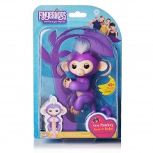 Интерактивная обезьянка Fingerlings фиолетовая Мия Интерактивная обезьянка Fingerlings фиолетовая Мия