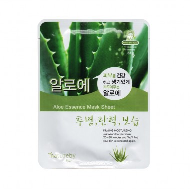 Тканевая маска NATUREBY Essence Mask 23 г Aloe
