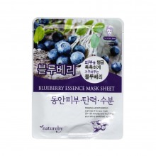 Тканевая маска NATUREBY Essence Mask 23 г Черника Тканевая маска NATUREBY Essence Mask 23 г Черника