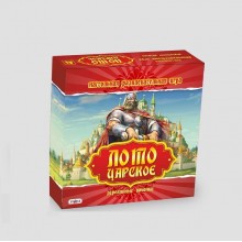 Настольная игра Strateg Лото с деревянными бочонками Царское на русском языке (342) Настольная игра Strateg Лото с деревянными бочонками Царское на русском языке (342)