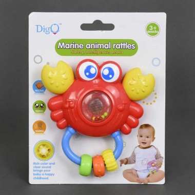 Погремушка Star Toys  музыкальная Крабик (WD3731D)