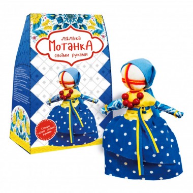 Кукла-Мотанка Strateg игрушка своими руками Украиночка (4012)