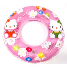 Круг надувной Tilly Hello Kitty розовый диаметр 43 см, внутренний диаметр 19 см (TS-1239-50) Круг надувной Tilly Hello Kitty розовый диаметр 43 см, внутренний диаметр 19 см (TS-1239-50)