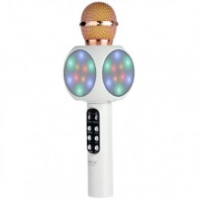 Микрофон-караоке Bluetooth WSTER WS-1816 White