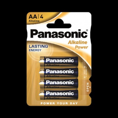 Батарейка Panasonic Alkaline Power AA 4 штуки в блистере 