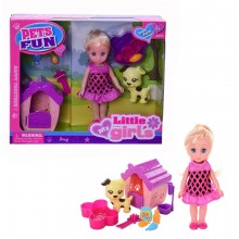 Кукла Pets Fun С собачкой и его домиком (63001) Кукла Pets Fun С собачкой и его домиком (63001)