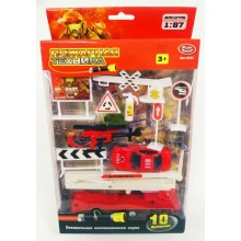 Игровой набор Tilly Пожарная техника (6603-10) Игровой набор Tilly Пожарная техника (6603-10)