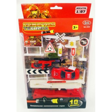 Игровой набор Tilly Пожарная техника (6603-10)