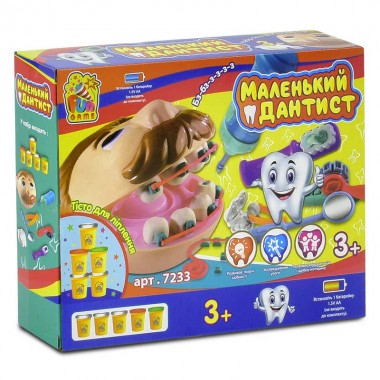 Набор для лепки Fun Game Маленький дантист