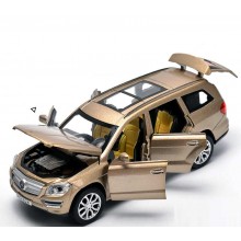 Машина Автопром Mersedes GL 500 золотистая(7640)