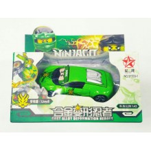 Машинка-трансформер Shantou Ninjago Lioyd металлическая (91533) Машинка-трансформер Shantou Ninjago Lioyd металлическая (91533)
