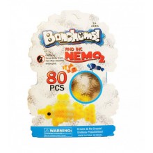 Конструктор липучка Bunchems Nemo желтый с белым 80 деталей (9922-1/2/3/4) Конструктор липучка Bunchems Nemo желтый с белым 80 деталей (9922-1/2/3/4)