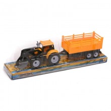 Трактор Star Toys с прицепом оранжевый (9980-1) Трактор Star Toys с прицепом оранжевый (9980-1)