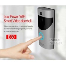 Домофон беспроводной Wifi 1080p SMART DOORBELL дверной видеозвонок UKC B30 с датчиком движения