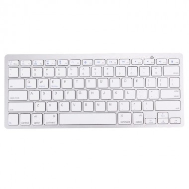 Клавиатура беспроводная Combo BK-3001 Wireless Bluetooth Silver 