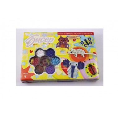 Набор для творчества Dankotoys Бисер (Б6-4)