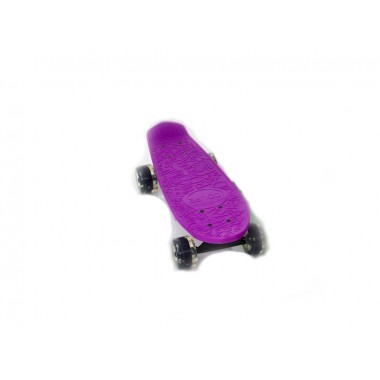 Скейт Best board пенни-борд фиолетовый  60 см (695L)