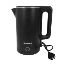 Электрический чайник Rainberg 2000 Вт 2 л 00224588 черный Электрический чайник Rainberg 2000 Вт 2 л 00224588 черный