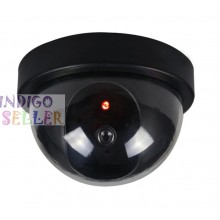 Муляж камеры видеонаблюдения с инфракрасной подсветкой Dummy IR Camera 6688 камера-обманка  потолочная черная 