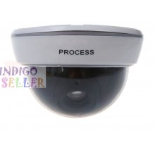 Муляж камеры видеонаблюдения с инфракрасной подсветкой Dummy IR Camera BB-1500 камера-обманка белая