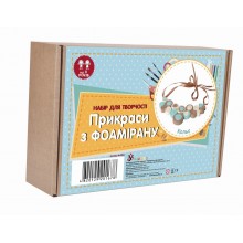 Набор для творчества Умняшка Украшения из фоамирана Колье (F-004) Набор для творчества Умняшка Украшения из фоамирана Колье (F-004)