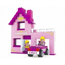 Конструктор Fairyland Страна чудес 159 деталей Конструктор Fairyland Страна чудес 159 деталей