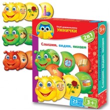 Игра Умнички Vladi Toys Слышим, видим, нюхаем русский язык (VT1306-01) Игра Умнички Vladi Toys Слышим, видим, нюхаем русский язык (VT1306-01)
