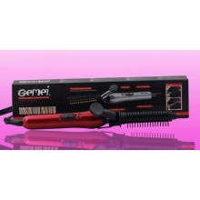 Плойка для волос Gemei GM-2906 2 в 1 c насадкой-расческой Плойка для волос Gemei GM-2906 2 в 1 c насадкой-расческой