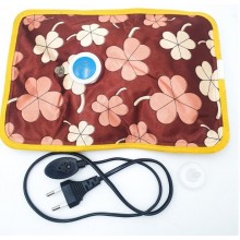 Электрогрелка Electric Blanket 25х18 объем 1 л, наполняется водой, коричневая с рисунком Электрогрелка Electric Blanket 25х18 объем 1 л, наполняется водой, коричневая с рисунком