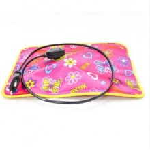 Электрогрелка Electric Blanket 25х18 объем 1 л, наполняется водой, розовая Электрогрелка Electric Blanket 25х18 объем 1 л, наполняется водой, розовая