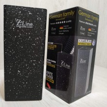 Подставка-колода для ножей Garman Family Z-line черная с бранш-наполнителем 22 см GF-S08B Подставка-колода для ножей Garman Family Z-line черная с бранш-наполнителем 22 см GF-S08B