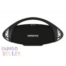 Мощная портативная влагозащищенная bluetooth колонка Hopestar H37 с FM Радио Stereo черная Мощная портативная влагозащищенная bluetooth колонка Hopestar H37 с FM Радио Stereo черная