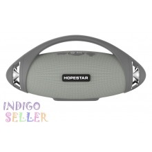 Мощная портативная влагозащищенная bluetooth колонка Hopestar H37 с FM Радио Stereo серый Мощная портативная влагозащищенная bluetooth колонка Hopestar H37 с FM Радио Stereo серый
