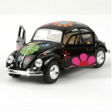 Машина KINSMART Volkswagen Classical Beetle 1967 черная (KT5057WF) Машина KINSMART Volkswagen Classical Beetle 1967 черная (KT5057WF)
