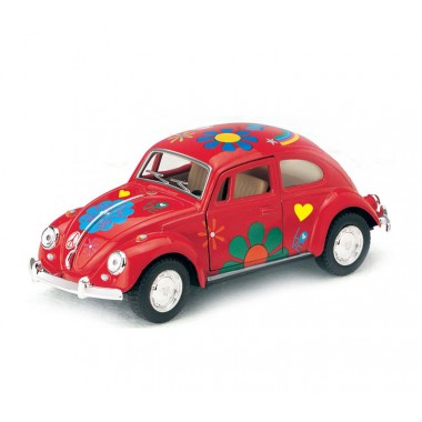 Машина KINSMART Volkswagen Classical  Beetle 1967 красная (KT5057WF) 