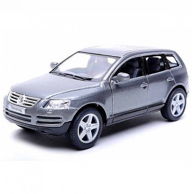 Машина KINSMART Volkswagen Touareg 2003 серая (KT5078W)
