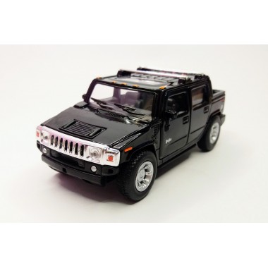 Машина KINSMART Hummer H2 черная  (KT5097W)