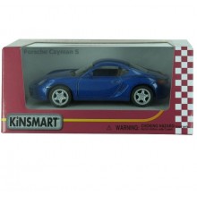 Машина KINSMART Porsche Cayman S синяя (KT5307W) Машина KINSMART Porsche Cayman S синяя (KT5307W)