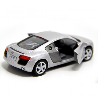 Машина KINSMART AUDI R8 серая (KT5315W)