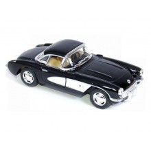 Машина KINSMART Chevrolet Corvette 1957 черная (KT5316W) Машина KINSMART Chevrolet Corvette 1957 черная (KT5316W)