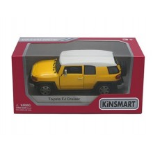 Машина KINSMART Toyota FJ Cruiser желтая (KT5343W) Машина KINSMART Toyota FJ Cruiser желтая (KT5343W)